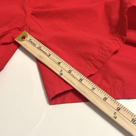 Diesel Beachwear Swim Shorts Mens Large Red 35” Waist 6” Inseam Snap Closure - Picture 5 of 11